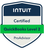 Certified QuickBooks Level 2 ProAdvisor